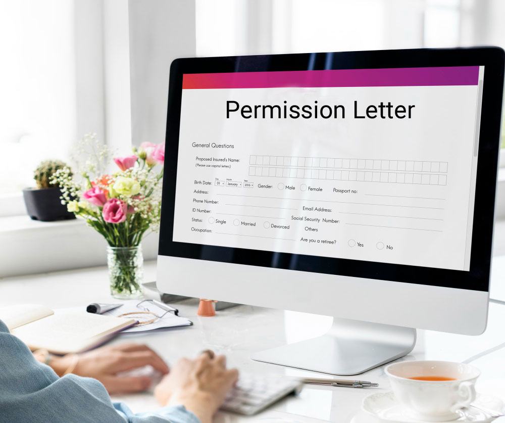 image of Permission Letter &#8211; Format and Samples